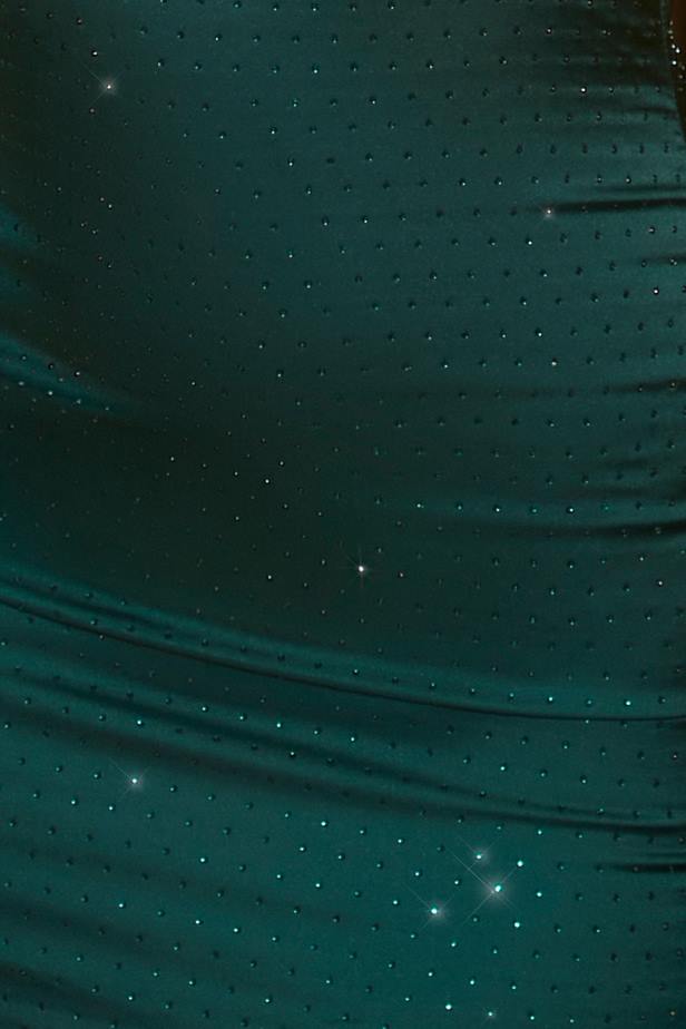 Oh Polly Glorious Cut Out Mini Dress N80H422 Green