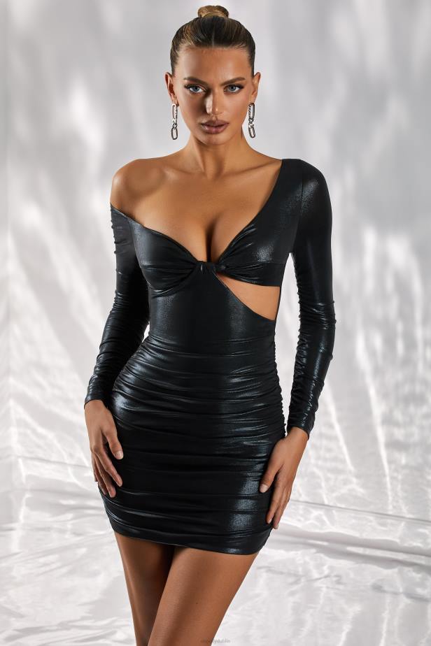 Oh Polly Perfect For Me Cut Out Mini Dress N80H417 Black