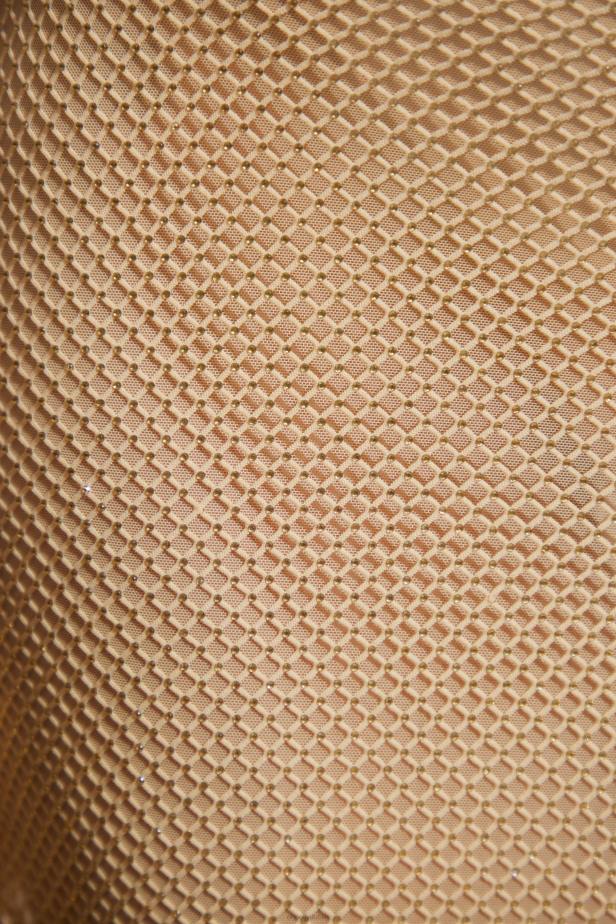 Oh Polly Roux Embellished Strap Detail Mini Skirt N80H770 Gold